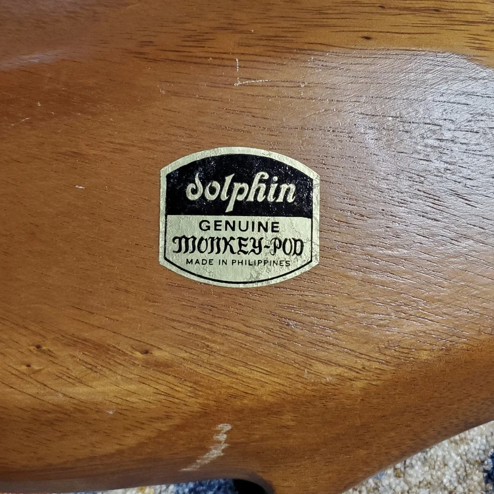 Monkey Pod Wood Serving Tray 1971